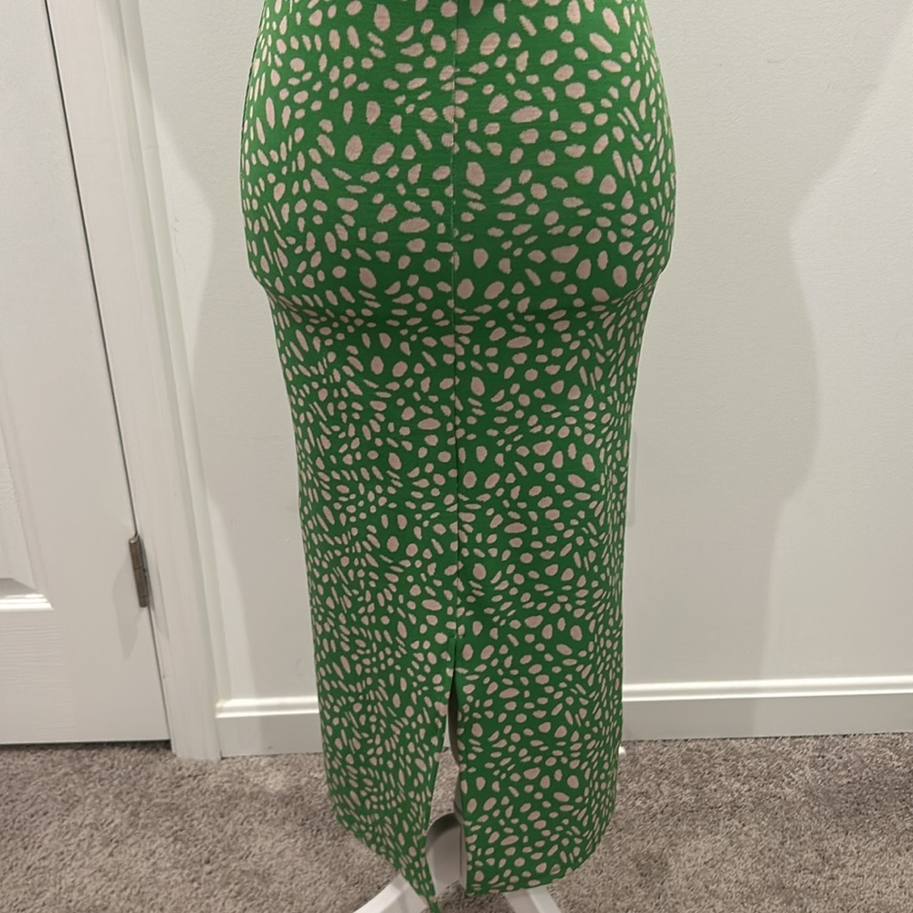Zara Jacquard Dress, Size Medium - Picture 6 of 7